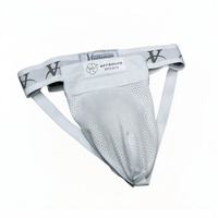 Protège-entrejambe léger pour le karaté et le kumite, avec coque en maille ventilée et ceinture ajustable pour hommes