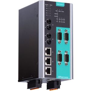 Servidor de Dispositivos Industriales Moxa NPort S9450I con 4 Puertos Seriales y 2 Puertos Ethernet - Product Image 1