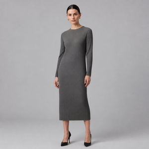 Vestido Miyake Plisado <span class=keywords><strong>para</strong></span> Mujer, Color Sólido, Estilo Minimalista, <span class=keywords><strong>Vestidos</strong></span> Casuales, Talla Única, Venta al por Mayor <span class=keywords><strong>de</strong></span> Fábrica, ODM OEM - Product Image 1