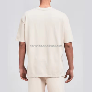 เสื้อยืดดีไซเนอร์แบรนด์ดังประจำฤดูร้อนปี 2025 ขายส่ง เสื้อยืดผ้าฝ้ายเรียบ เสื้อยืดคอตตอนเนื้อหนา คอกลม เสื้อยืดเปล่าสำหรับผู้ชาย - Product Image 4