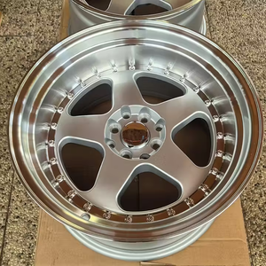 RCSR Voiture de tourisme en aluminium forgé à cinq rayons 15x7.5 15x8 16x8 16x9 17x9 17x10 <span class=keywords><strong>4x100</strong></span> 5x100 4x114.3 5x114.3 8x114.3 - Product Image 5