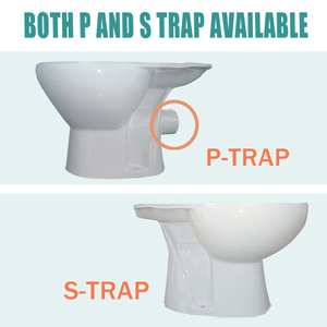 Inodoros de Dos Piezas Fohome de Estilo Europeo, Cerámica Sanitaria, Montaje en Suelo, Sifón PS, Compactos - Product Image 4