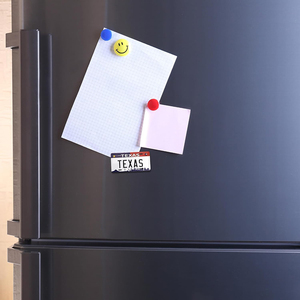 Aimant de réfrigérateur de plaque d'immatriculation de petite voiture personnalisé mini souvenir de collection - Product Image 5