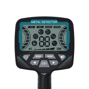Detector de Metales de Plástico Negro para Uso Industrial, Pantalla LCD, 5 Modos, Resistente al Agua IP68, para Búsqueda de Reliquias - Product Image 4