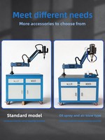 Mesin Tap Servo Elektrik Otomatis Penuh Tailisen Tipe Desktop Ukuran Ringkas Genggam Universal Putar CNC Daya 1.2kW