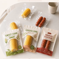 Sachet sous vide transparent BOPA RCPP, compatible contact alimentaire, pour maïs, Zongzi, repas cuisinés - Fournisseur pour commandes en gros