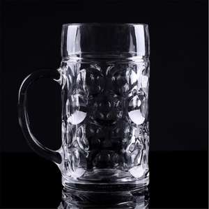 Un litre Style américain <span class=keywords><strong>Extra</strong></span> Large Crystal Beer Stein Super Mug 34 onces Cadeaux d'affaires de haute qualité - Product Image 6