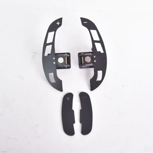 Palancas de Cambio Magnéticas de Fibra de Carbono Recién Mejoradas que Mejoran la Experiencia de Conducción, Aptas para <span class=keywords><strong>Hyundai</strong></span> <span class=keywords><strong>Santa</strong></span> <span class=keywords><strong>Fe</strong></span> y Kia Stinger - Product Image 2