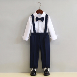 Nouvel ensemble de <span class=keywords><strong>costume</strong></span> formel 6 pièces pour garçons 2026 – Tenue de gentleman unie pour printemps et automne, idéale pour fêtes et cérémonies - Product Image 4