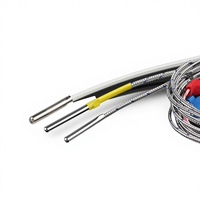 Sonde de température PT100, thermocouple K, sonde de température simple, 4*40mm, aiguille en acier inoxydable, résolution 0,1°C, OEM ODM