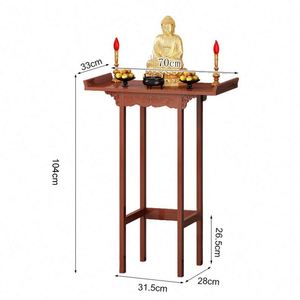 Mobili in Bambù in Stile Cinese Moderno: Tavolo da Pranzo Lungo e Mobile da Soggiorno per Uso Domestico, per <span class=keywords><strong>Ingresso</strong></span> o Corridoio - Product Image 5