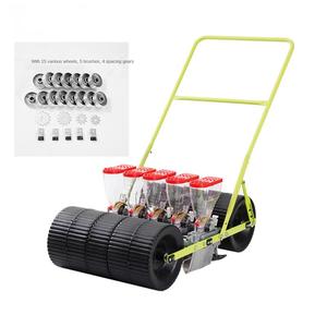 เครื่องหยอดเมล็ดพืชแบบมือกด3แถวเครื่องหยอดเมล็ดแบบมือกดสำหรับการเกษตร - Product Image 5