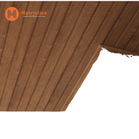 Panel de Revestimiento de Pared MEIYU, Panel de Techo de Aluminio Impermeable para Exteriores, para Aleros, Soffits, Balcones y Techos