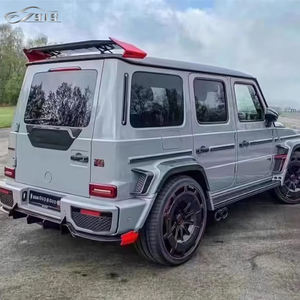 À Rocket B900 pour DRY fibre de carbone lèvre calandre garde-boue diffuseur becquet kit de carrosserie d'échappement pour classe G W464 G63 2019-2023 - Product Image 4