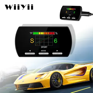 Newest Throttle Controller F2 Car Speed Up Accelerator Response LCD Screen 14 Drive Modes Car Electronic Throttle Controller