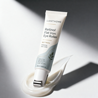 Rouleau Contour des Yeux Anti-Cernes et Anti-Âge au Rétinol, Personnalisable OEM, pour Réduire les Cernes, Atténuer les Ridules, Lisser et Dégonfler, Éclaircissant