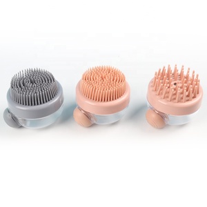 Spazzola Massaggiante per Cuoio Capelluto EDAWA, Stile Unico e Popolare, con Setole in Nylon, Testa in <span class=keywords><strong>Silicone</strong></span>, Manico in Plastica Impermeabile - Product Image 6