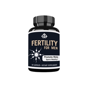 Complément alimentaire OEM Fertilité pour hommes, 60 capsules, favorise la mobilité des spermatozoïdes masculins - Product Image 1