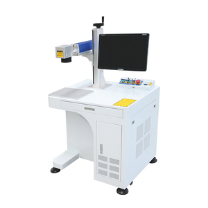 Nouvelles machines de marquage laser à fibre métallique Raycus JPT 3D Dynamic Mopa Color Marker 20W/30W/50W avec gravure rotative AI/DXF DST - Product Image 1