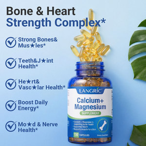 Integratore Immunitario Lanoric OEM Ca Mg Zn <span class=keywords><strong>D3</strong></span> D, Capsule Softgel di Carbonato di Calcio, Magnesio, Zinco e Vitamina <span class=keywords><strong>D3</strong></span> per Ossa Forti - Product Image 5