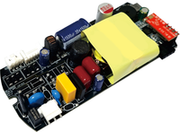 Contrôleur de ventilateur BLDC pour moteur DC24V avec module d'éclairage 19V, entrée large bande 110-240V, télécommande RF433 + 2.4G + application Tuya, certifié CE CB ETL