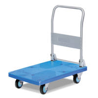 Chariot de manutention pliable portable en fer, capacité 150 kg, avec clôture grillagée, personnalisable, support OEM, plastique