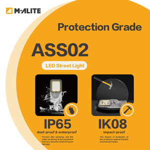 IK10 đánh giá IP67 ABS & hợp kim nhôm <span class=keywords><strong>Led</strong></span> đèn đường với điều khiển thông minh và cao CRI 90 cho đường cao tốc & đô thị chiếu sáng đường phố - Product Image 3