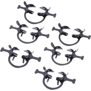 Juego de 6 Retractores Bucales Intraorales en Forma de C, Abridor de Labios y Mejillas, Doble Cabeza, Ortodoncia, 3 Tamaños - Product Image 1
