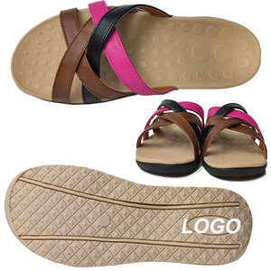 LOGO personalizzato pantofole personalizzate Unisex comodi piedi di fascite plantare da <span class=keywords><strong>donna</strong></span> sandali estivi ortopedici medici con supporto <span class=keywords><strong>per</strong></span> arco - Product Image 5