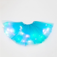 Vente flash - Robe de tutu en tulle pour adultes, avec lumières LED, couleur personnalisée, pour femmes, pour spectacle