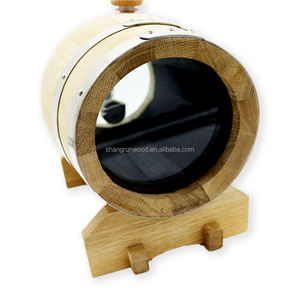 Botti di <span class=keywords><strong>vino</strong></span> in legno casa ornamenti a botte di quercia bar ristorante botti di birra artigianali vintage possono essere stampati logo - Product Image 4