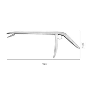 Alicates de pesca de acero inoxidable de 30 cm con gancho extractor de garganta profunda para anguila y loach - Product Image 1