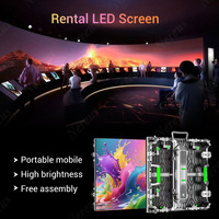 Ne3840 LED Panel ekran Hz Koneksi Nirkabel Layar LED P1.25 P1.56 P1.875 P2.5 Depan Layanan Video LED Dinding HD ekran