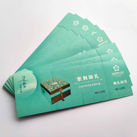 Livrets de coupons promotionnels en papier personnalisés, durables et avec impression gratuite