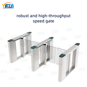 Portillon rapide premium de 900 mm de large avec barrière latérale intégrée, ouverture en 0,2s, pour accès aux aéroports, terminaux, salons VIP et halls gouvernementaux - Product Image 3