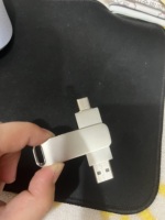 Flashdisk Key 64GB USB Flash Drive 32GB OTG Metal USB 2.0 Tipe C Kecepatan Tinggi Logo Gratis Cetak Laser OTG USB Tipe C Memory Stick