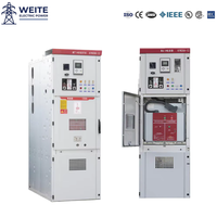 Armoire de distribution d'énergie de type extractible KYN28A personnalisée, 12 kV 24 kV, en métal blindé, pour poste de transformation intérieur et applications minières