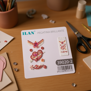Adesivi Decorativi con Strass Scintillanti ILAN 39020-2 - Product Image 2