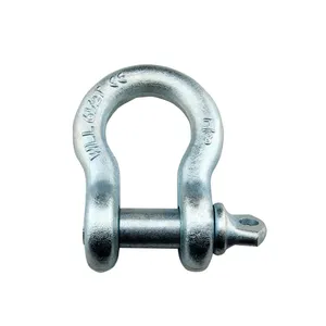 Wholesale Hot Sale Bow Shackle Carbon Steel For Lifting Rigging Bow Type Shackle