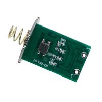 Carte de commande double lithium Quason, deux cartes de circuit pour batterie 18650 ou 26650, accessoires pour lampe torche à lumière puissante, interrupteur central