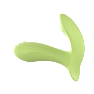 Invisible Wearable <b>Vibrator</b> Silicone Rechargeable USB Female Stimulation Toy Green - Product Image 1