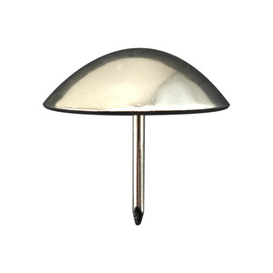 Silver Plated <b>Iron</b> Nails 9mm Diameter Durable Panel Nails For Furniture Decoration - Product Image 3