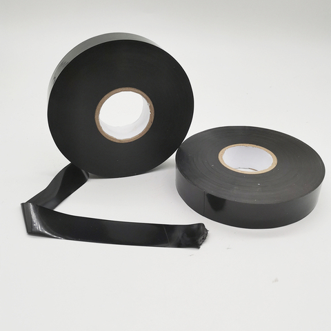 Factory Manufacturer 0.15mm Thick PVC High Voltage Electrical Tape Black White 220V Rated Professional Home Appliance Use