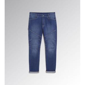 Diadora PANT Stone Ergo ผ้ายีนส์สีน้ำเงิน Moon XXL ยืดพอดี - Product Image 1