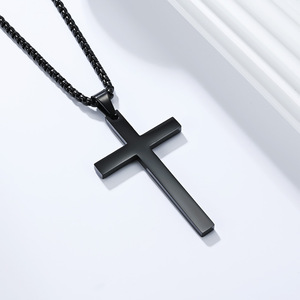 สร้อยคอจี้รูปกางเขนสแตนเลสสำหรับทุกเพศทุกวัย รุ่น K-PT212 - Product Image 3