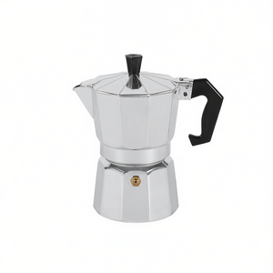 Cafetière expresso Karl Krger 3 tasses en aluminium, cafetière moka pour cuisinière - Product Image 2