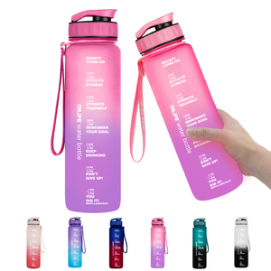 ขวดน้ำพลาสติกแบบใหม่ของ ODM <span class=keywords><strong>Mlife</strong></span> Factory สำหรับการเดินป่า ป้องกันการรั่วซึม ปลอดภัยสำหรับเครื่องล้างจาน เหมาะสำหรับการเดินทาง เป็นของขวัญ - Product Image 6