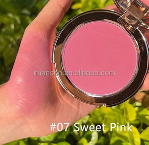 2024 nouvelle <span class=keywords><strong>couleur</strong></span> <span class=keywords><strong>pêche</strong></span> Blush maquillage corail rouge poudre pressée palette unique Blush - Product Image 3