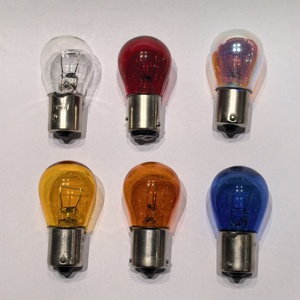 Bật đèn tín hiệu S25 P21W 12v21w E4 chứng nhận Bóng đèn mini cho phụ tùng xe hơi - Product Image 1