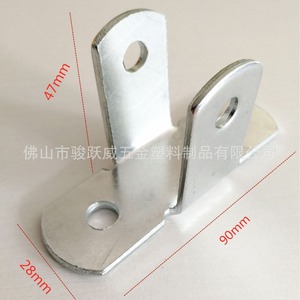 Soporte de esquina en forma de U engrosado de hierro para muebles, accesorios para marcos de cama y tapicería - Product Image 4